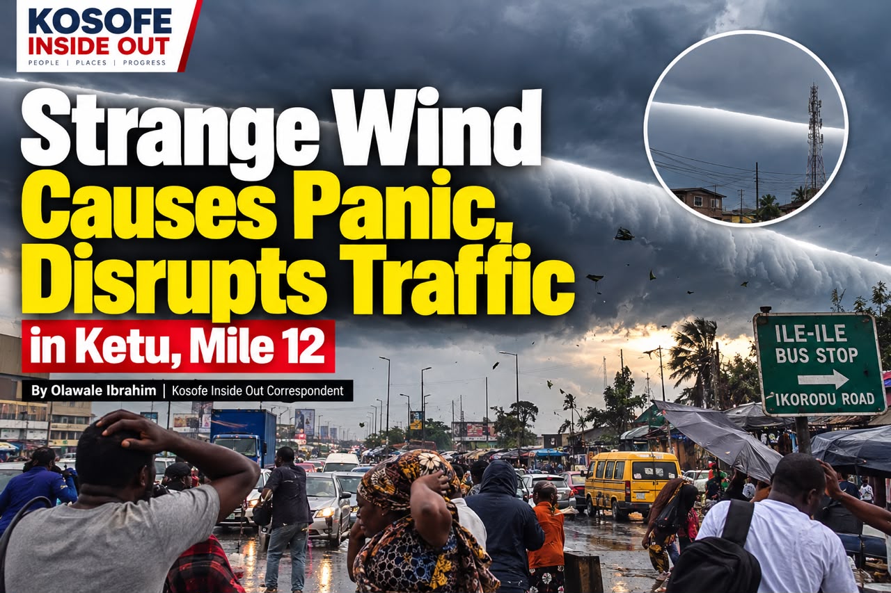 Strange Wind Causes Panic, Disrupts Traffic in Ketu, Mile 12