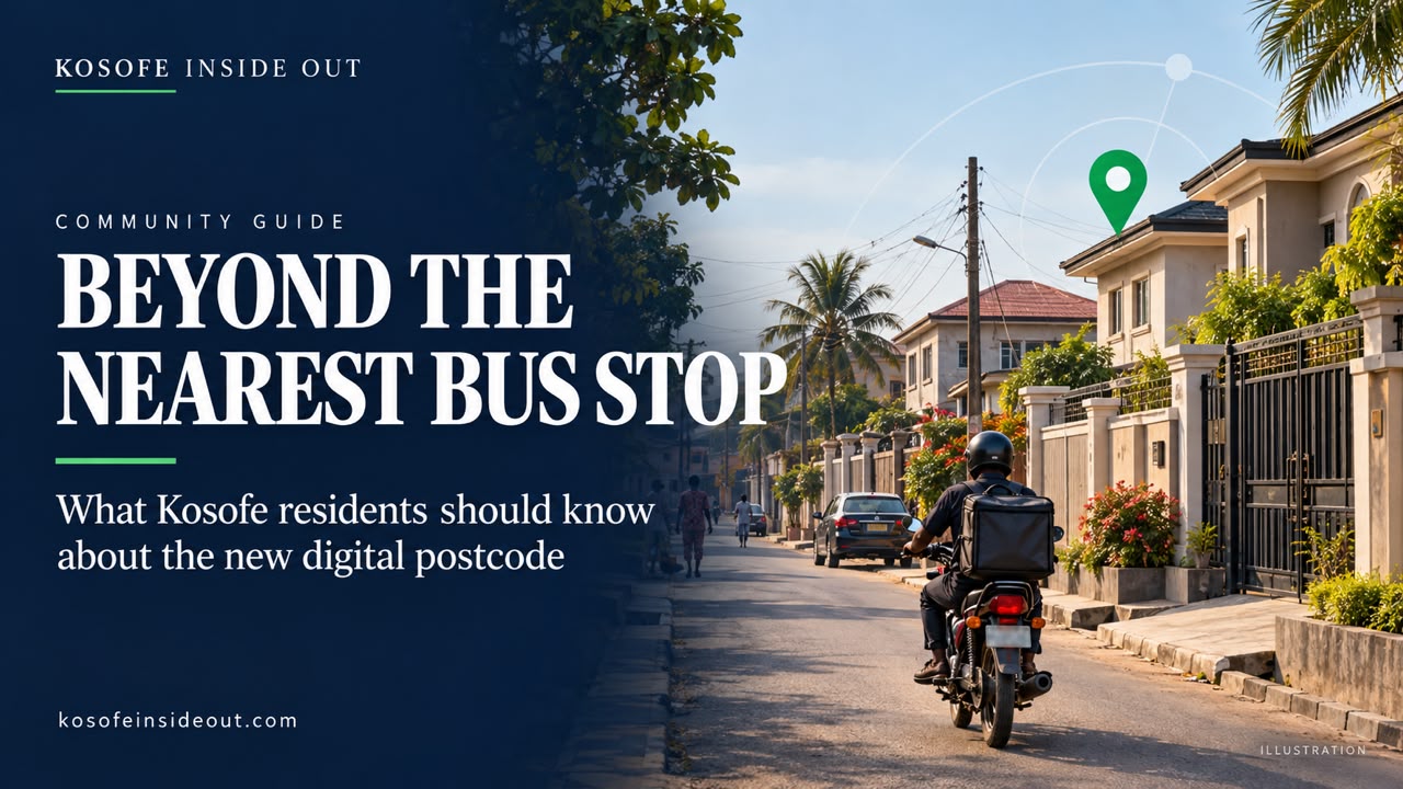 Beyond the nearest bus stop: what Kosofe’s residents should know about the new postcode
