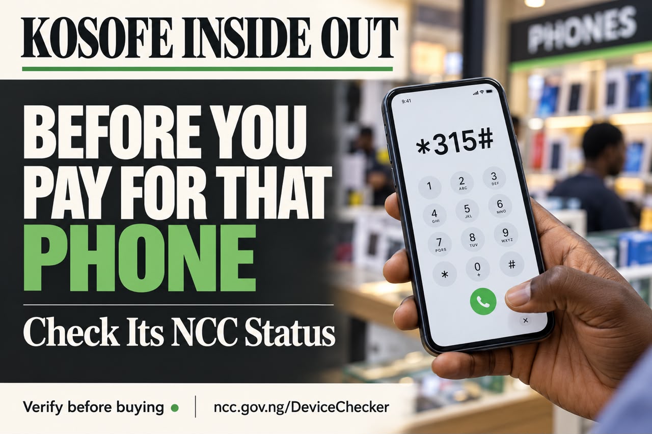 Before You Pay for That Phone, Check Its NCC Status
