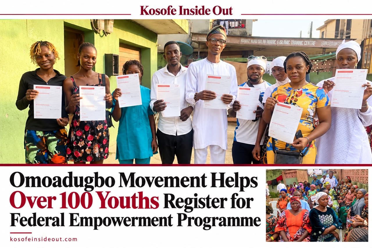 Omoadugbo Movement Helps Over 100 Youths Register for Federal Empowerment Programme