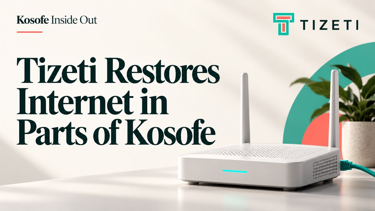 Tizeti Restores Internet in Parts of Kosofe