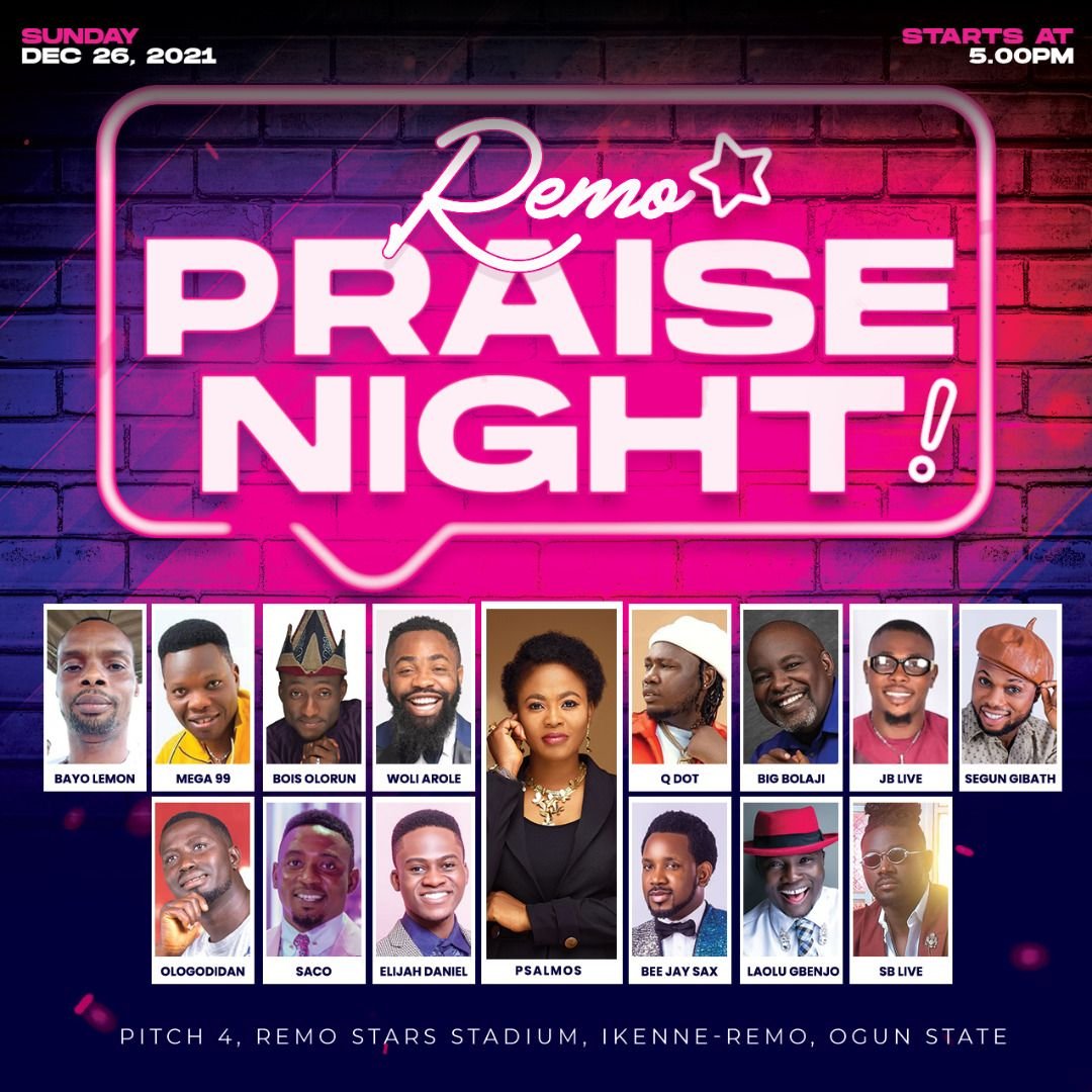 Ikenne Rocks As Remo Stars Host Maiden Edition Of Praise Night Music Concert