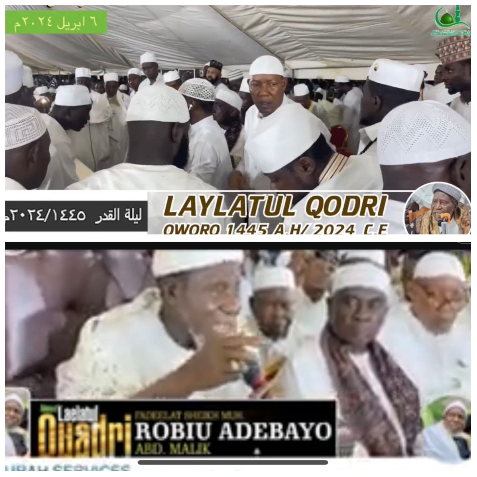 OKLA Spotted at Baba Loworo's Lailatul Qodri