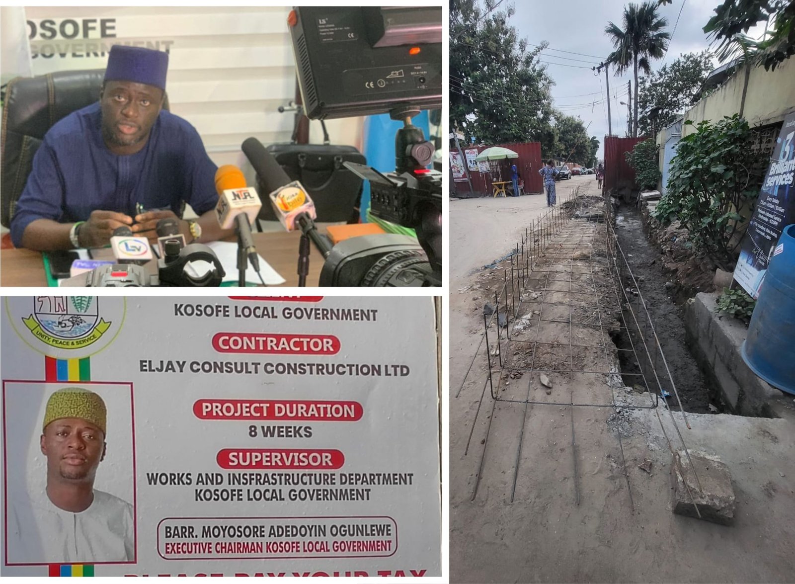 Kosofe Local Government Under Fire for Substandard Drainage Project